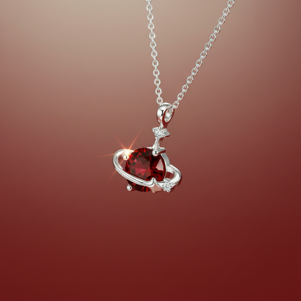 Aura Birthstone Necklace