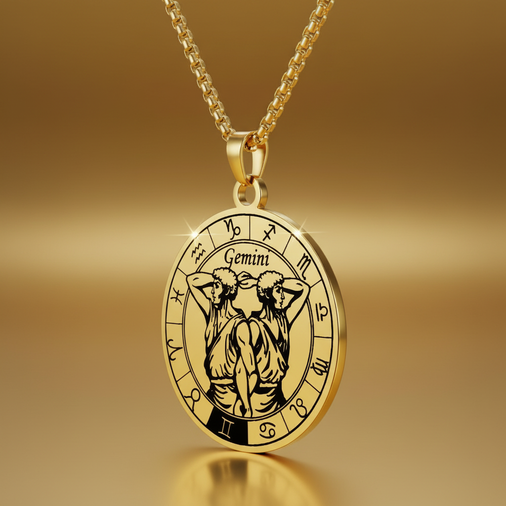 Zodiac Signet Pendant