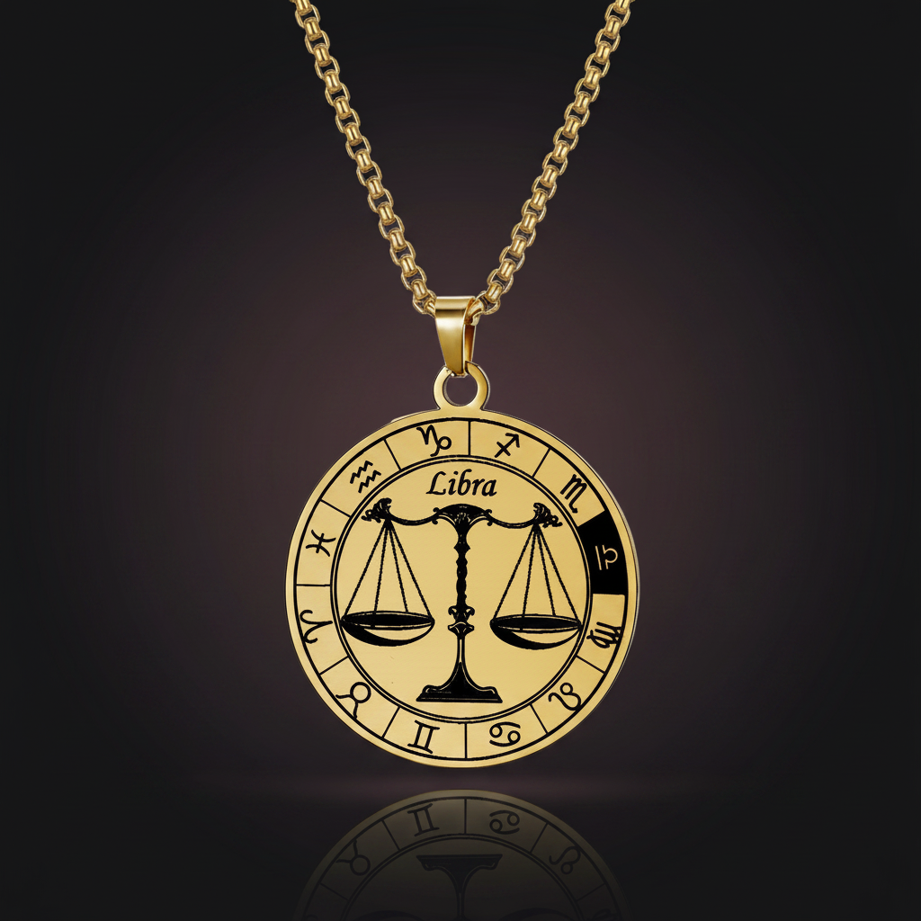 Zodiac Signet Pendant