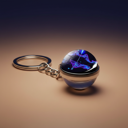 Celestial Charm Keychain
