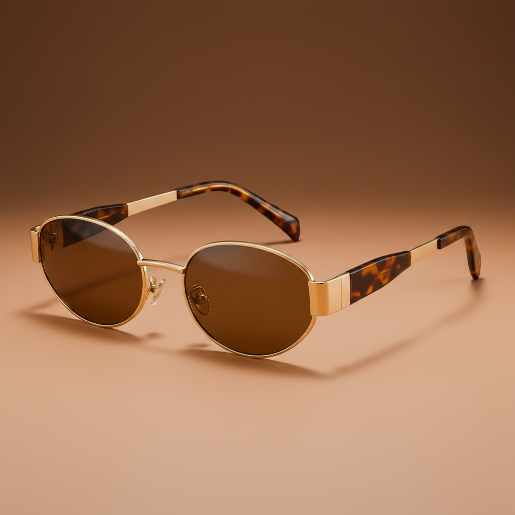 LuxOva™ – Retro Oval Sunglasses