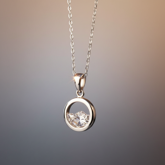 Crystal Glow Pendant Necklace