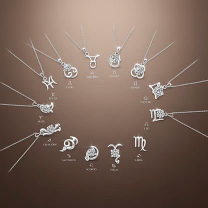Zodiac Moissanite Necklace