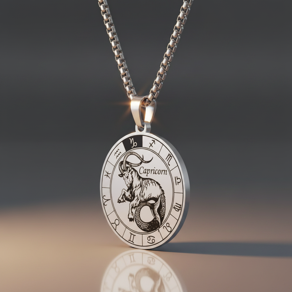 Zodiac Signet Pendant