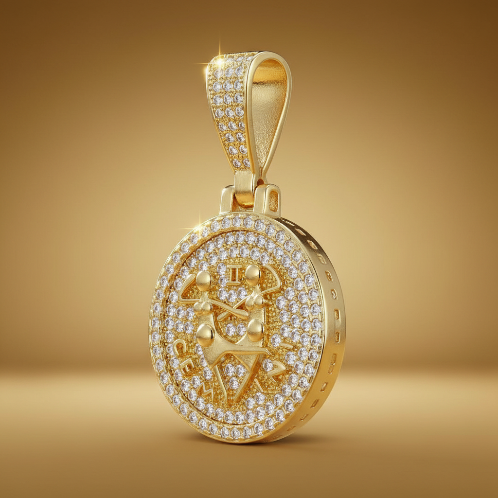 Celestial Luxe Zodiac Medallion
