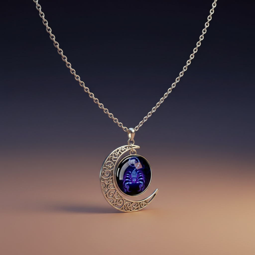 Zodiac Glow Pendant Necklaces