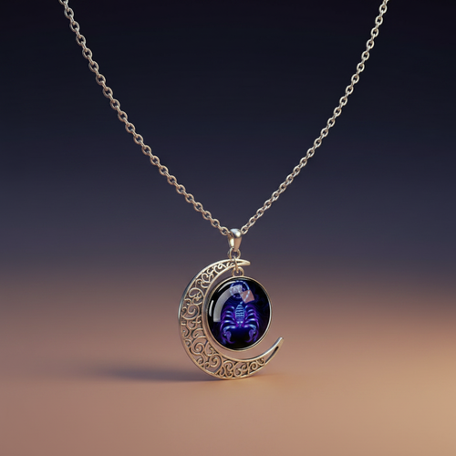 Zodiac Glow Pendant Necklaces