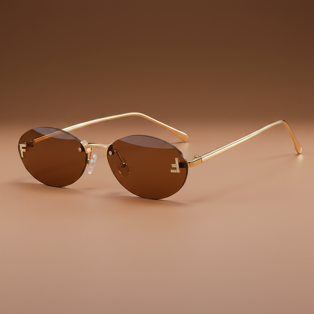 Flektro™ – Rimless Cat-Eye Ovals