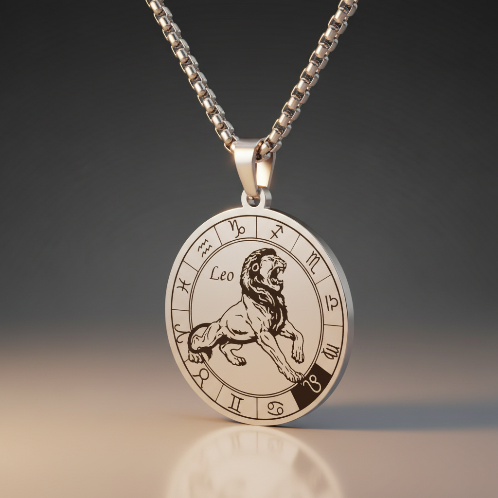 Zodiac Signet Pendant
