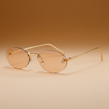 Flektro™ – Rimless Cat-Eye Ovals