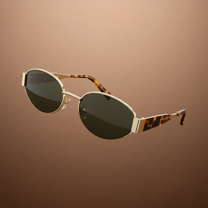 LuxOva™ – Retro Oval Sunglasses