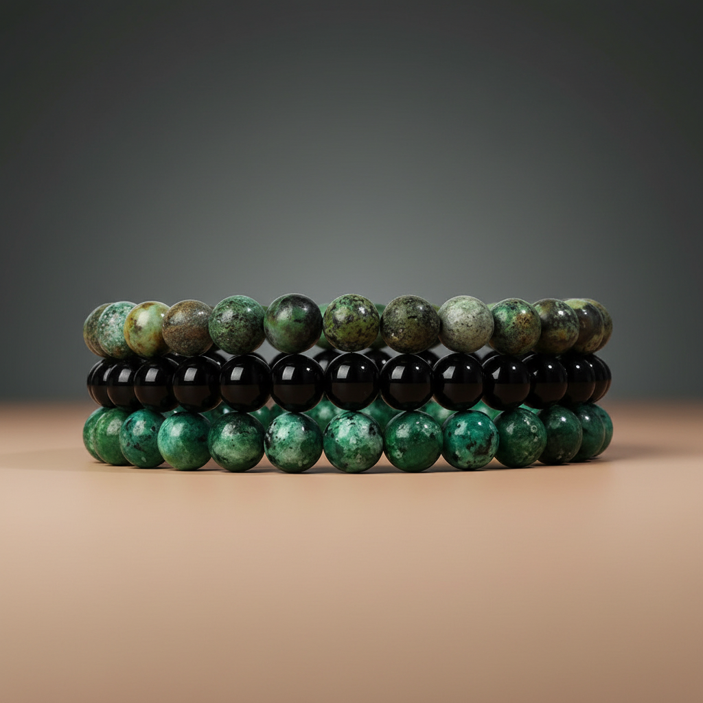 Tiger Eye Trio Bracelet Set