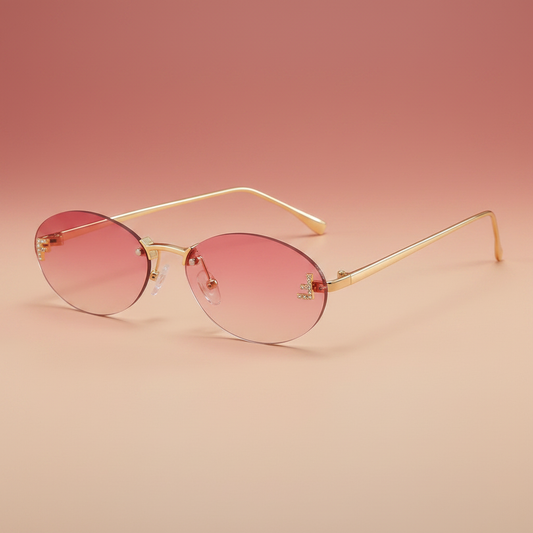 Flektro™ – Rimless Cat-Eye Ovals