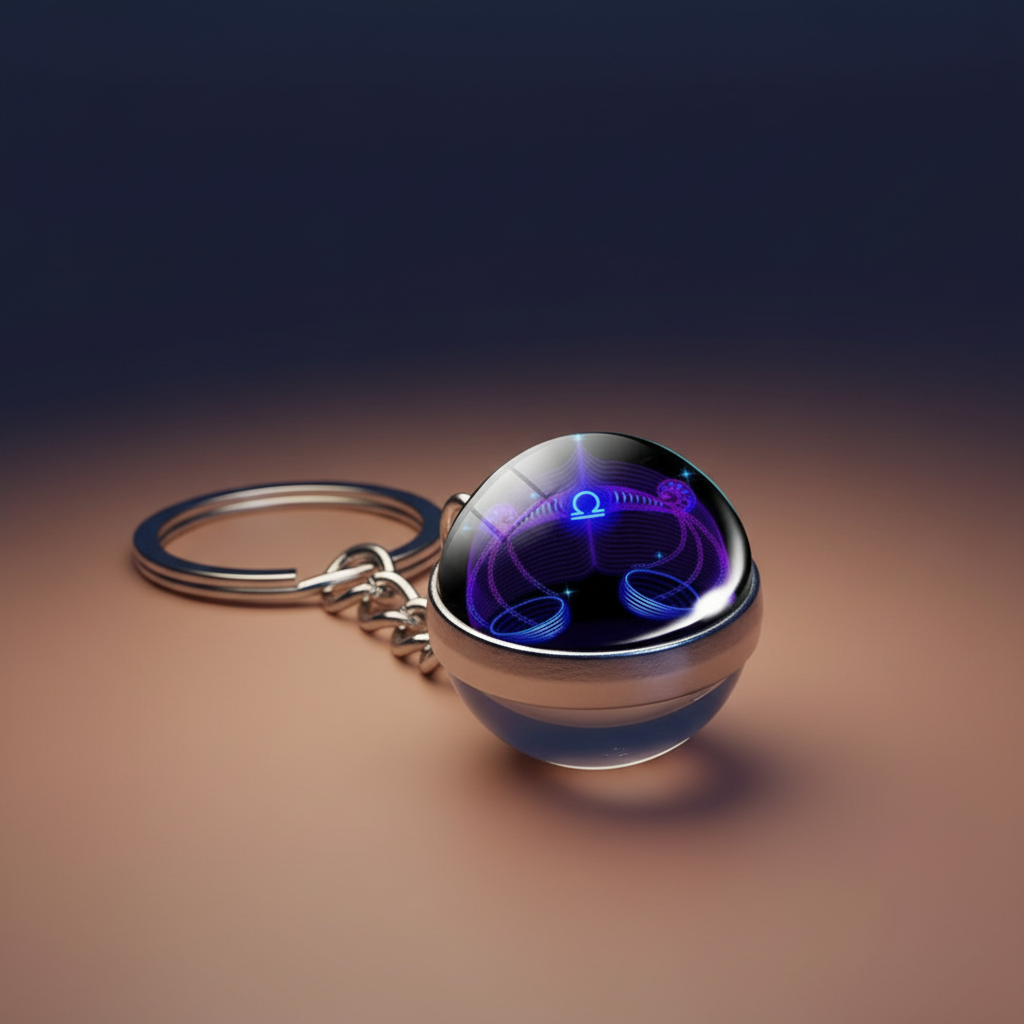 Celestial Charm Keychain