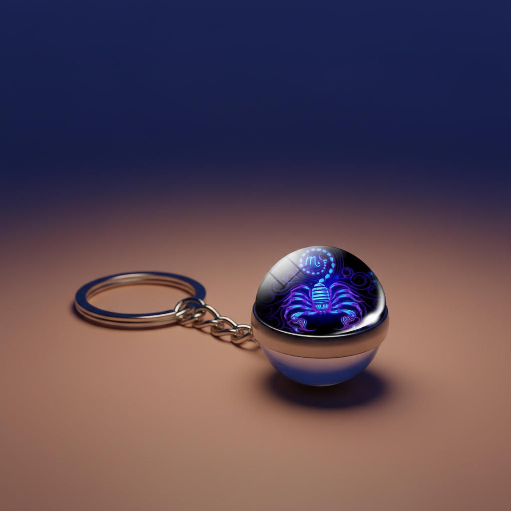 Celestial Charm Keychain
