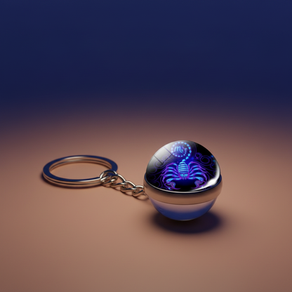 Celestial Charm Keychain