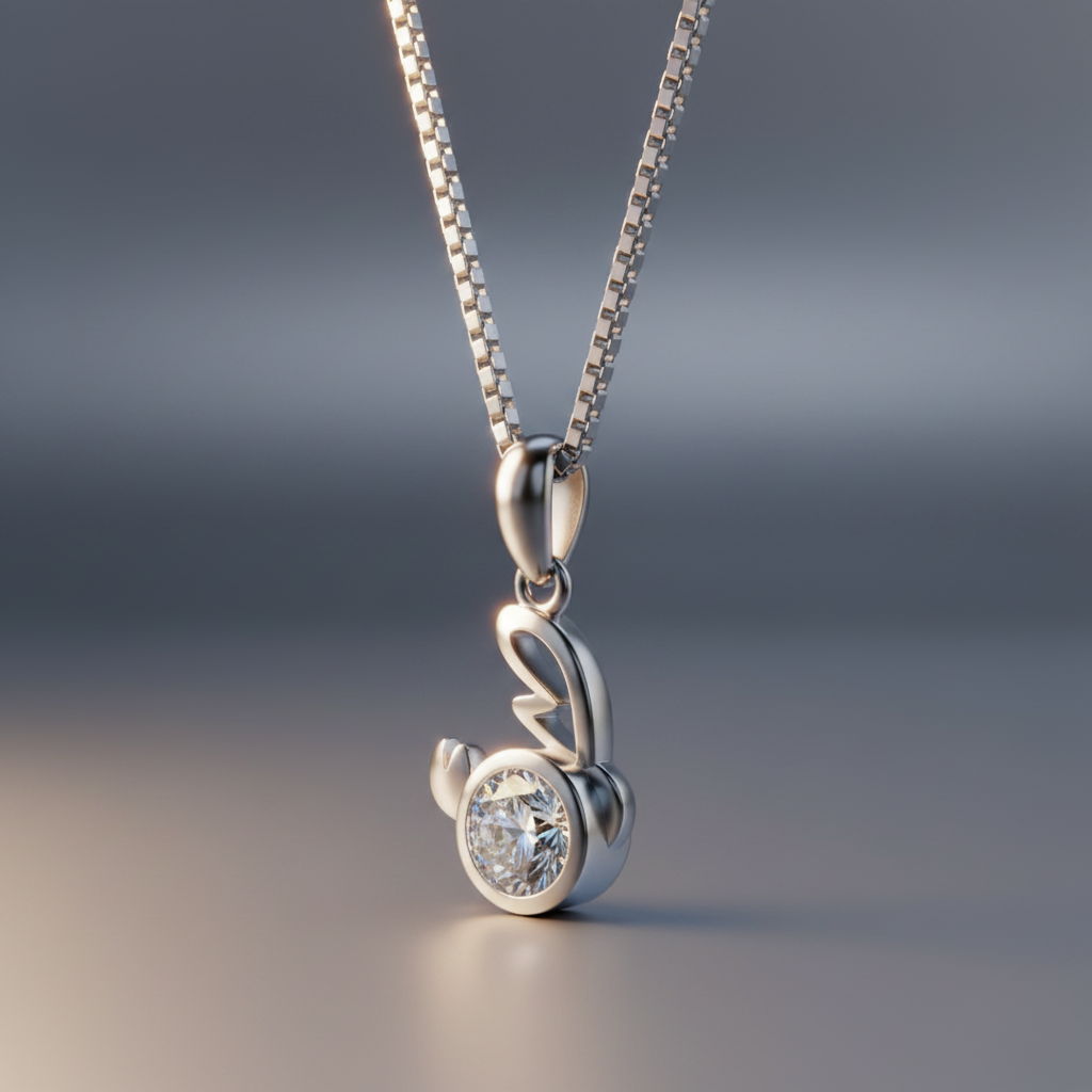 Zodiac Moissanite Necklace