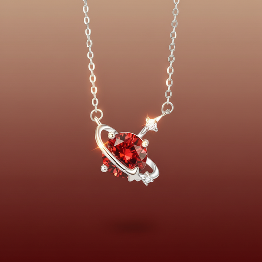 Aura Birthstone Necklace