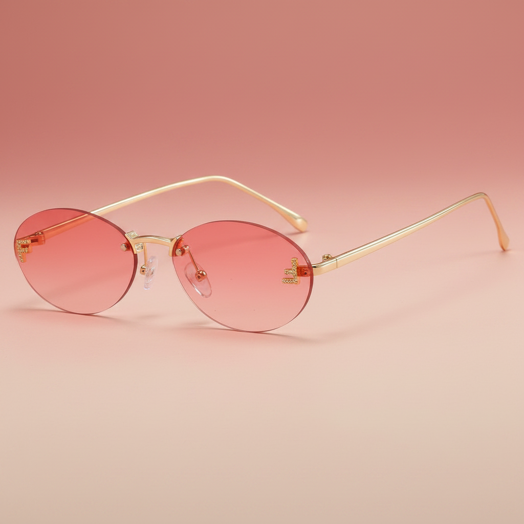 Flektro™ – Rimless Cat-Eye Ovals
