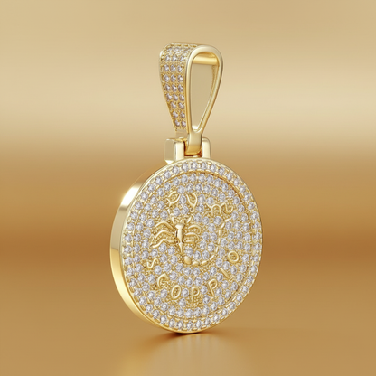 Celestial Luxe Zodiac Medallion
