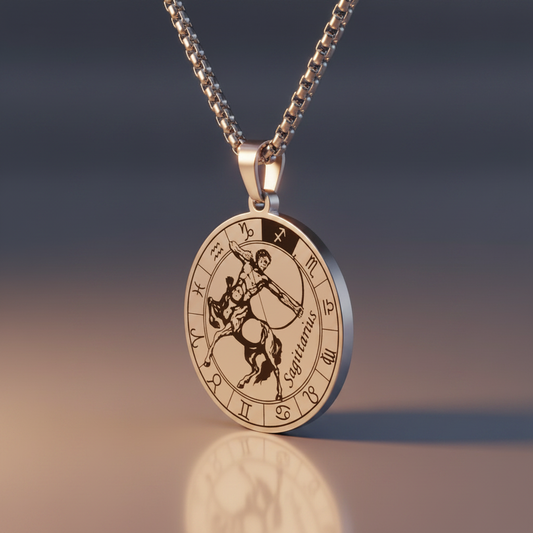 Zodiac Signet Pendant