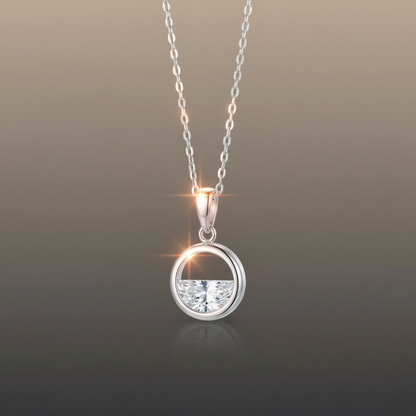Crystal Glow Pendant Necklace
