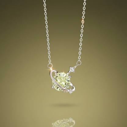 Aura Birthstone Necklace