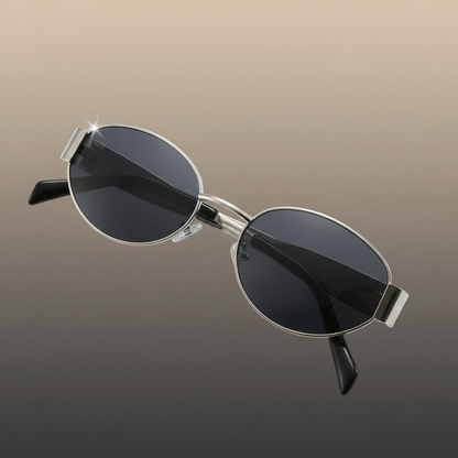 LuxOva™ – Retro Oval Sunglasses