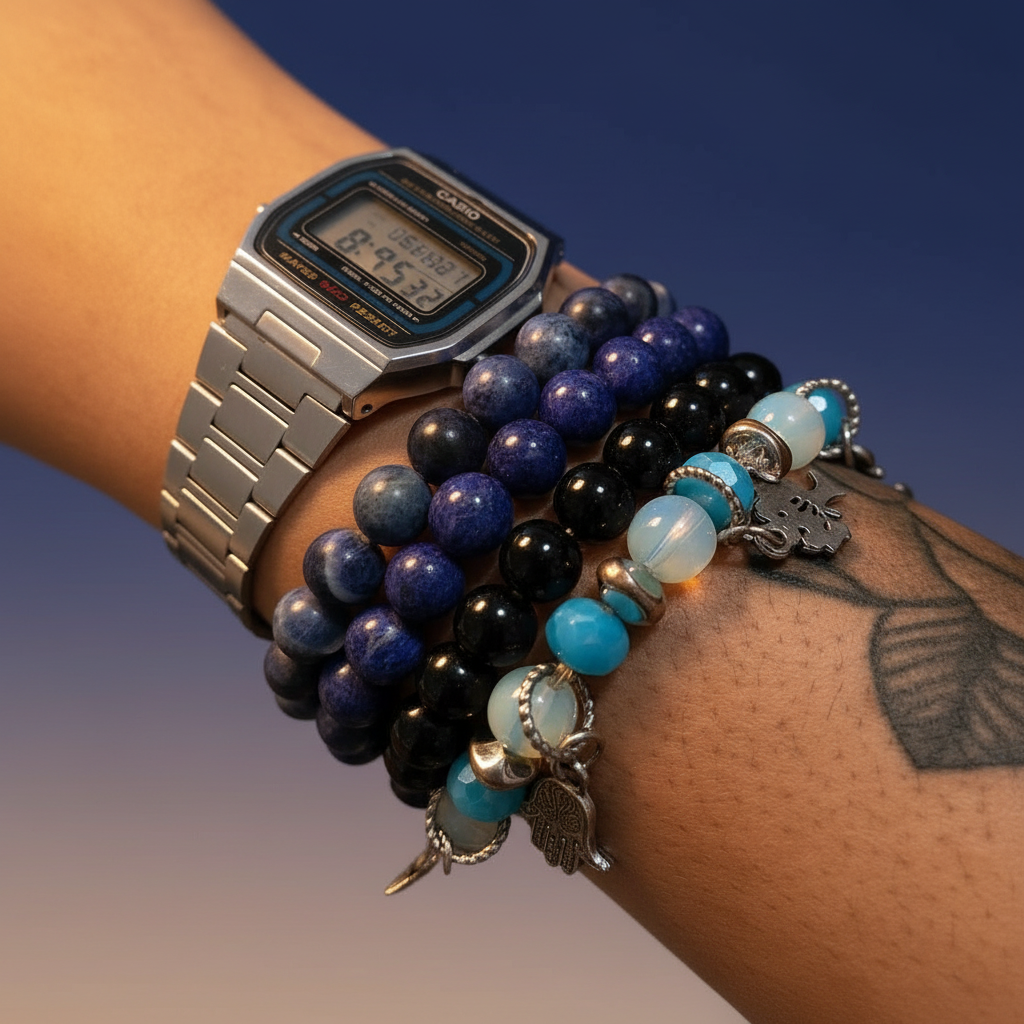 Tiger Eye Trio Bracelet Set