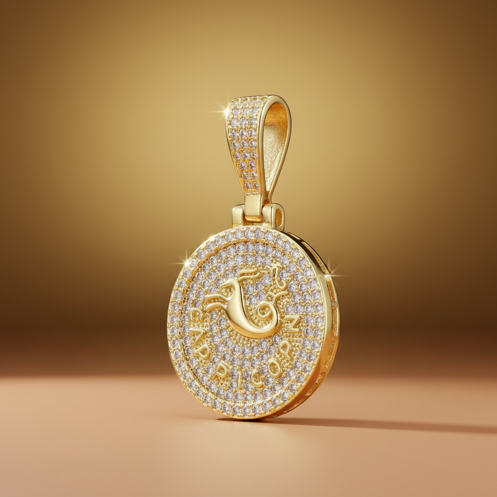Celestial Luxe Zodiac Medallion