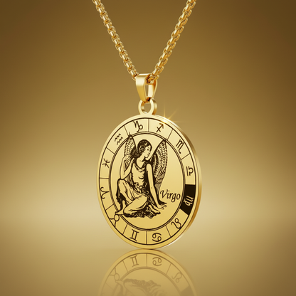 Zodiac Signet Pendant