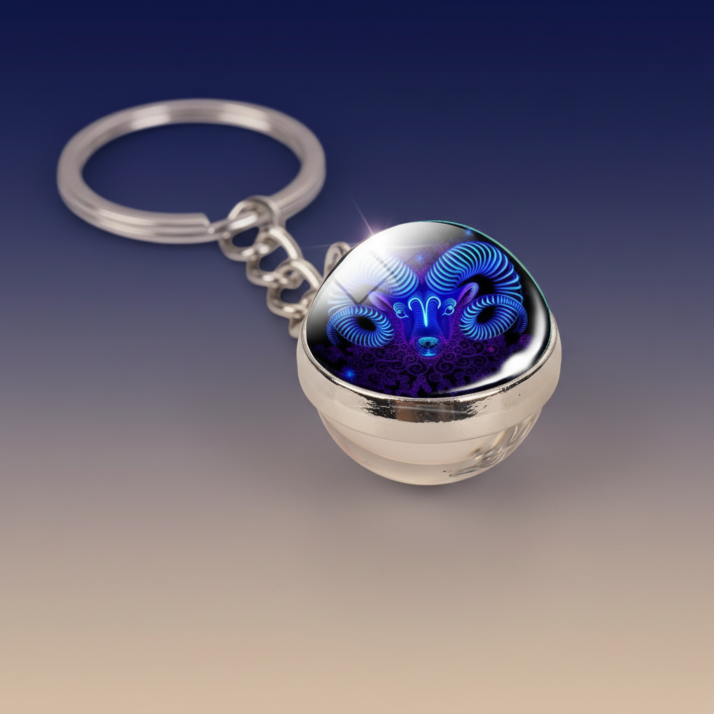 Celestial Charm Keychain