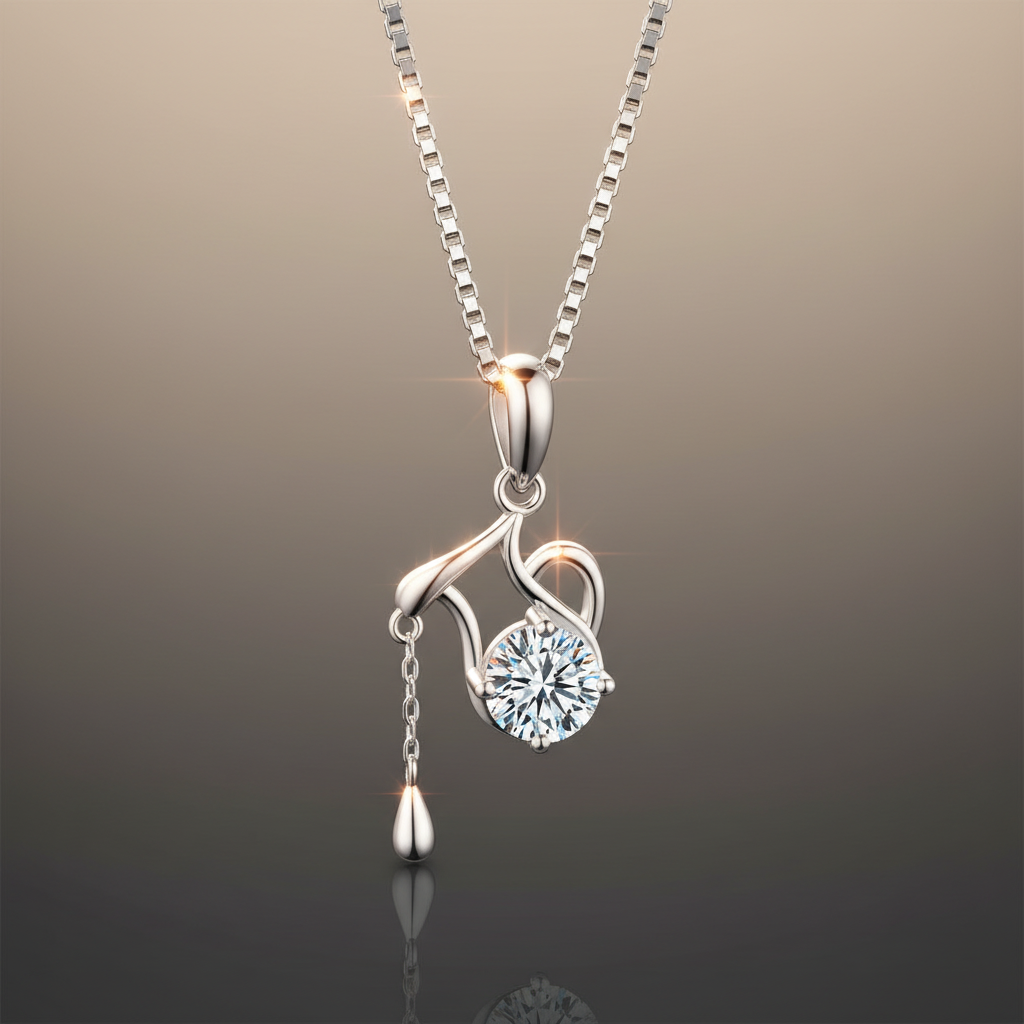 Zodiac Moissanite Necklace