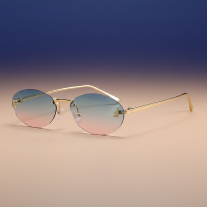 Flektro™ – Rimless Cat-Eye Ovals