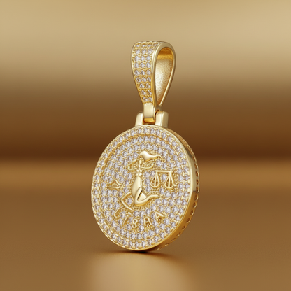 Celestial Luxe Zodiac Medallion
