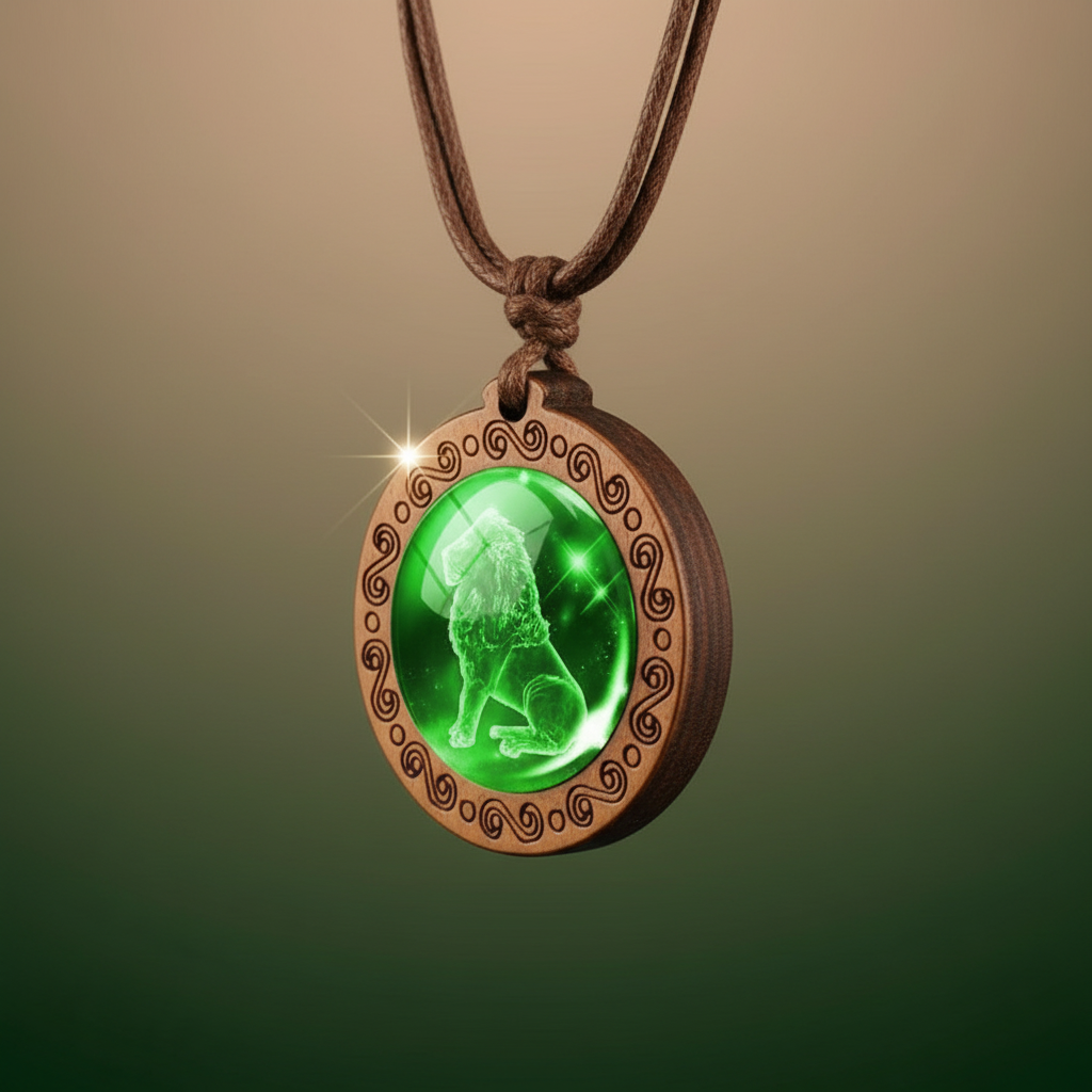 ZodiacWood Charm Necklace