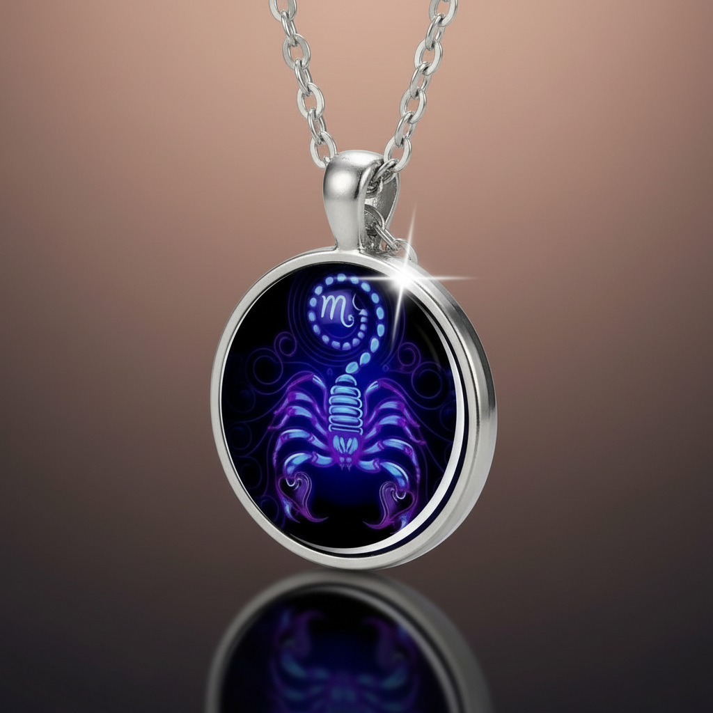 Stellar Glow Zodiac Necklaces