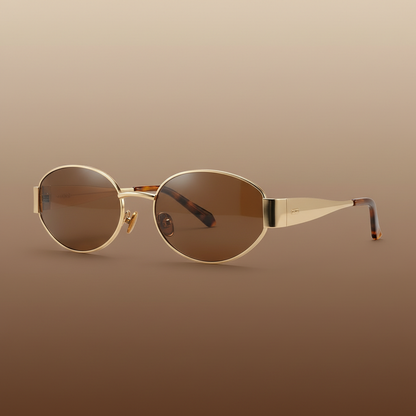 LuxOva™ – Retro Oval Sunglasses