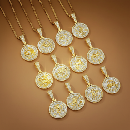 Celestial Luxe Zodiac Medallion