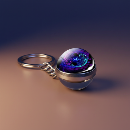Celestial Charm Keychain