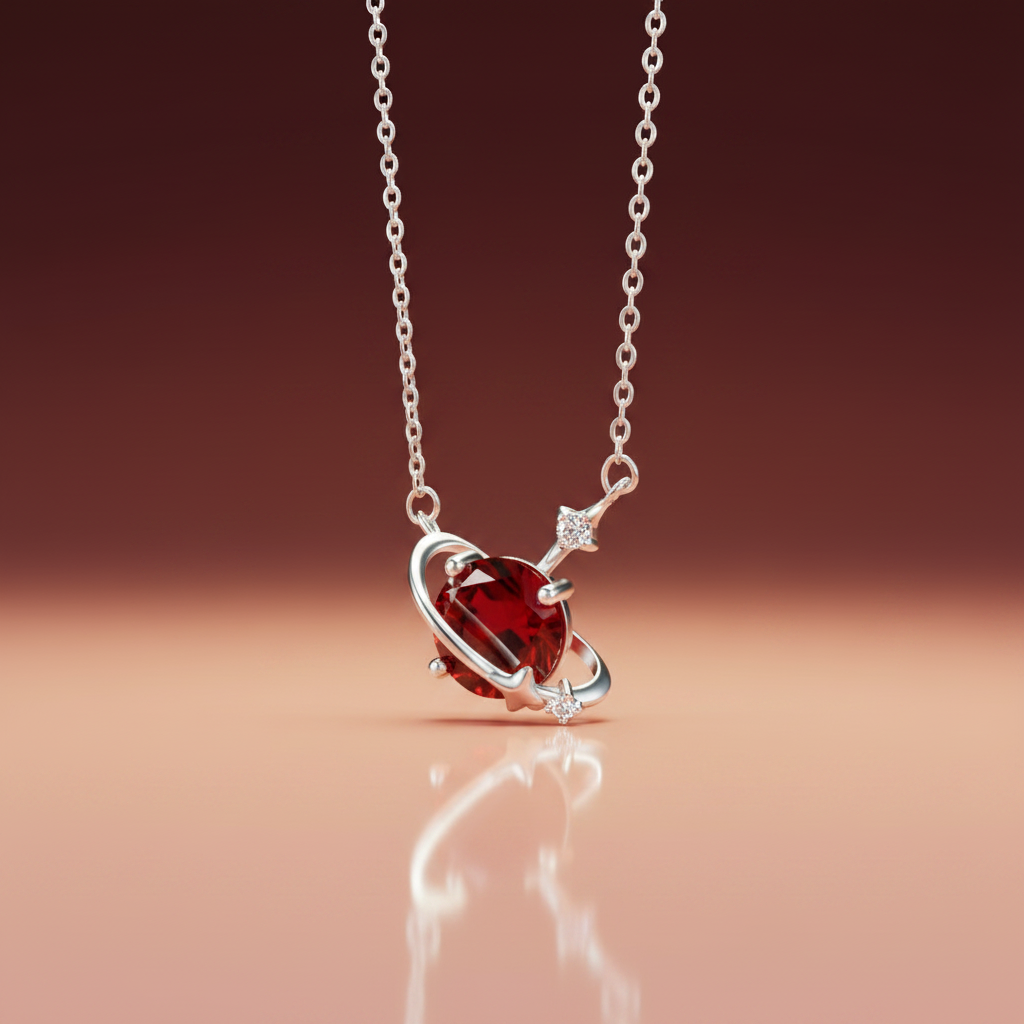 Aura Birthstone Necklace