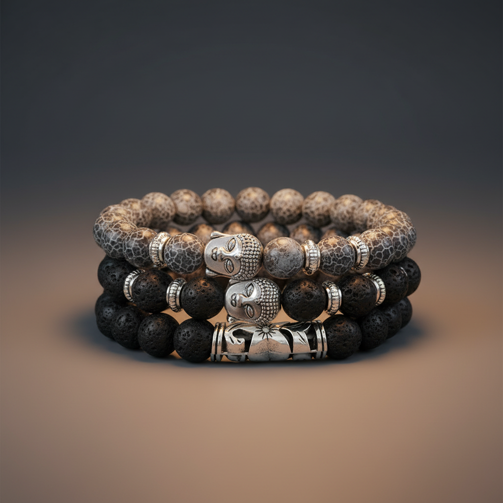 Illuminate Buddha Bracelet Set