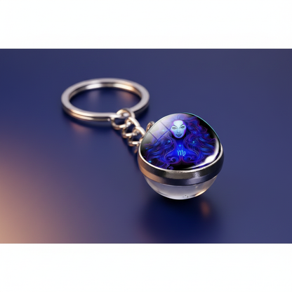 Celestial Charm Keychain