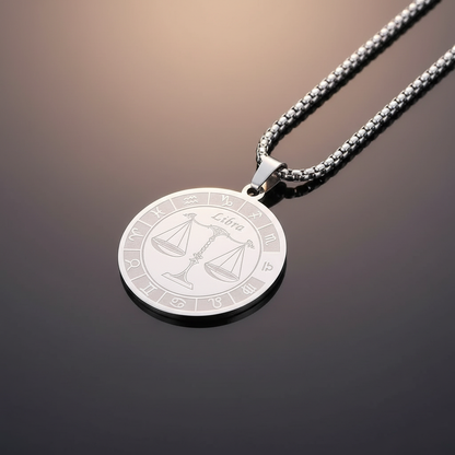 Radiant Gold Zodiac Necklace