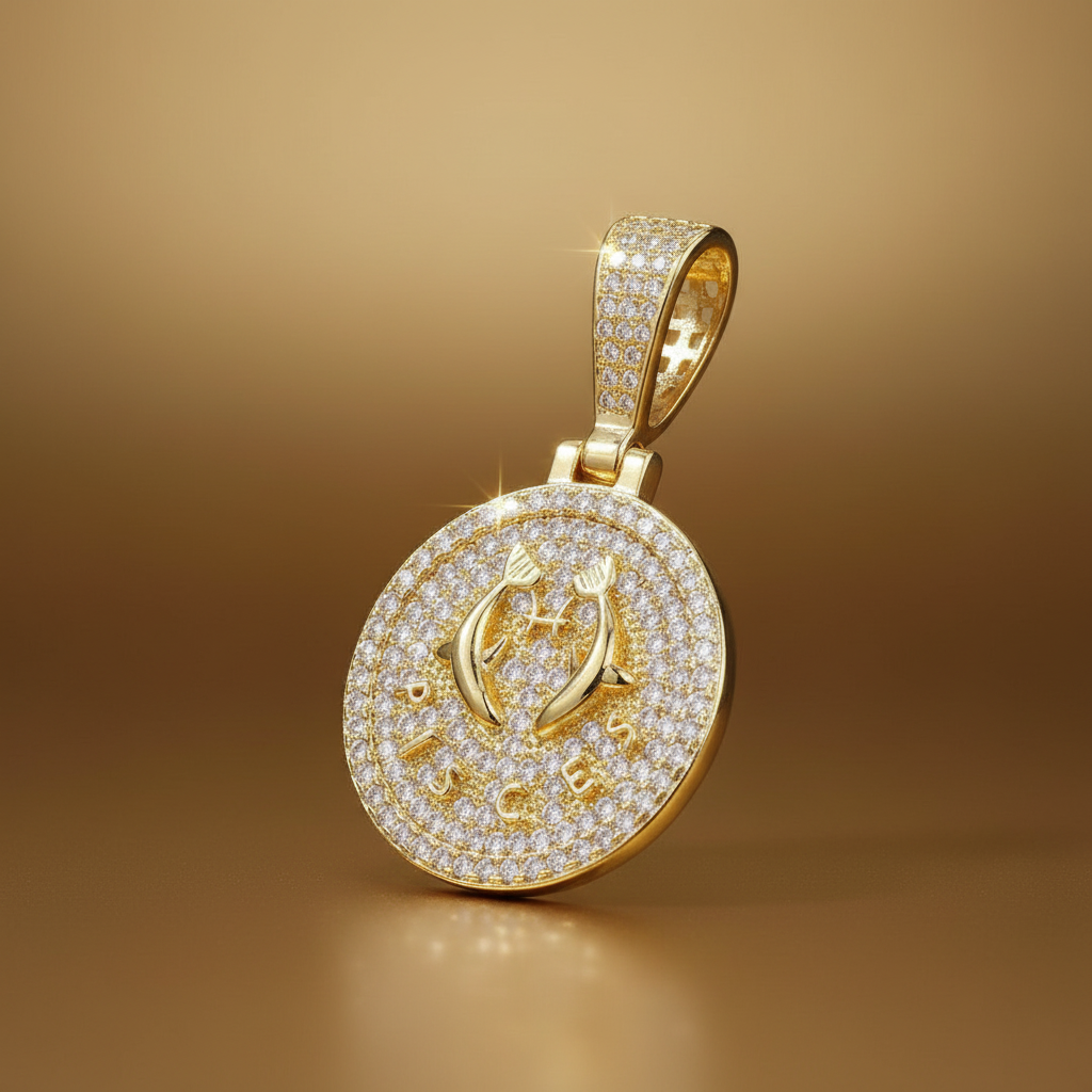 Celestial Luxe Zodiac Medallion