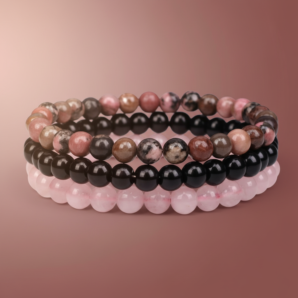 Tiger Eye Trio Bracelet Set
