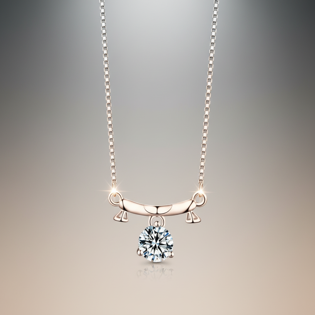Zodiac Moissanite Necklace