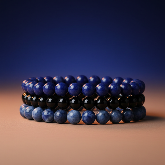 Tiger Eye Trio Bracelet Set
