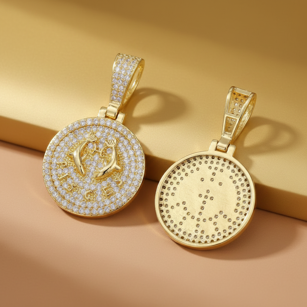 Celestial Luxe Zodiac Medallion