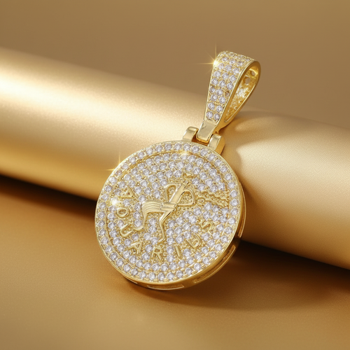 Celestial Luxe Zodiac Medallion